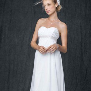 Davids Bridal White Dress